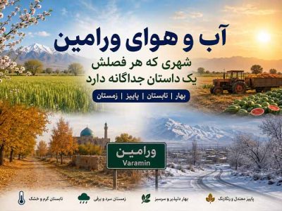 اب و هوای ورامین ساعتی هواشناسی
